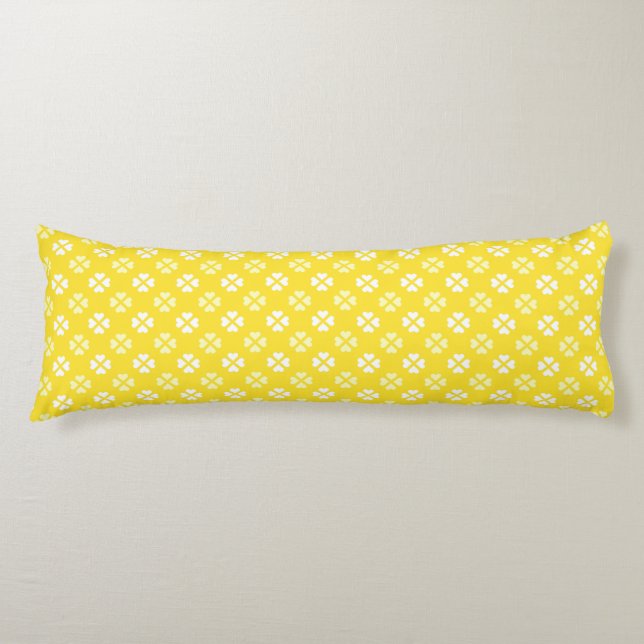 Coussins Longs Oreiller corporel trèfle chanceux (Devant)