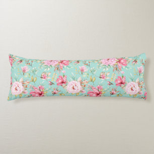 Coussins Longs Oreiller corps à motif floral