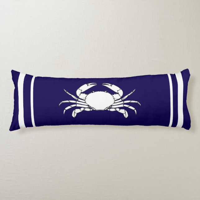 Coussins Longs Oreiller Corps - Bienvenue sur l'île de Crab (Devant)