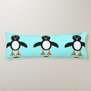 Coussins Longs Oreiller corps en pingouin mignon