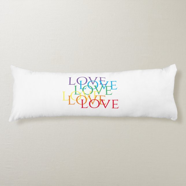 Coussins Longs Oreiller corps RAINBOVE (Devant)