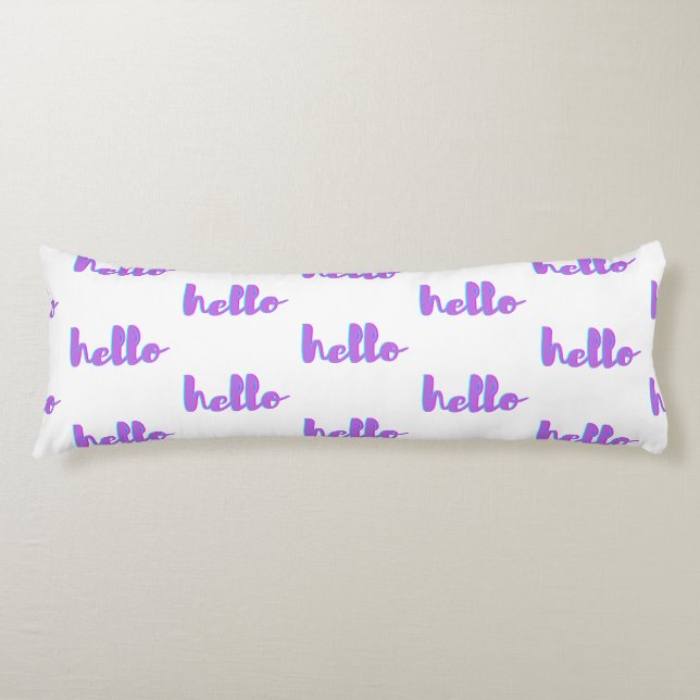 Coussins Longs Oreiller corps réversible Pastel (Devant)