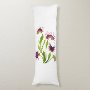 Coussins Longs Oreiller corps Vénus Flytrap