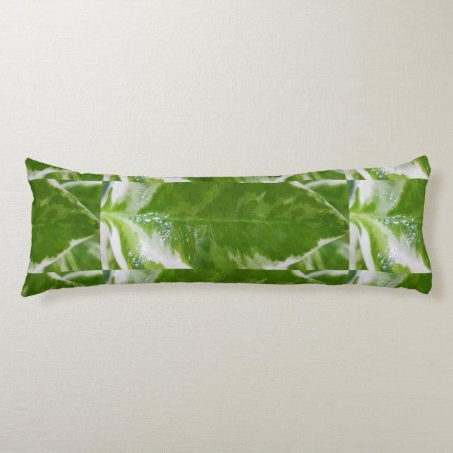 Coussins Longs Oreiller de corps botanique (Devant)