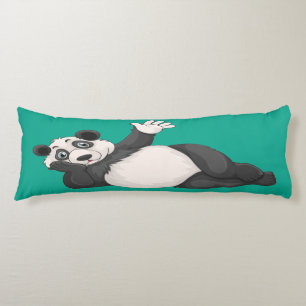 Coussins Longs Oreiller de corps de panda précieux