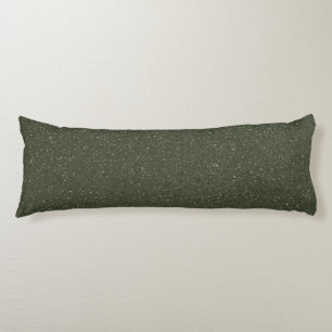 Coussins Longs Oreiller de corps vert mousse parties scintillant