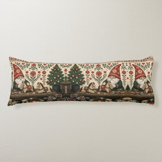 Coussins Longs Oreiller de Noël pour corps  (Devant)
