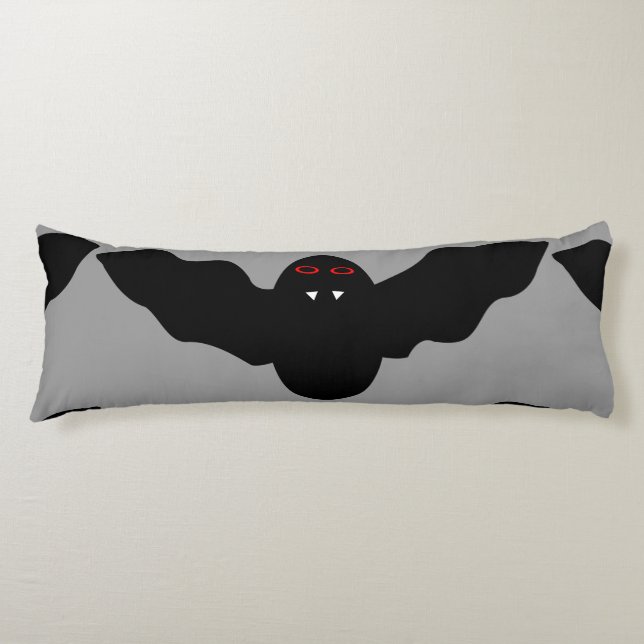 Coussins Longs Oreiller déplaisant pour chauve-souris Vampire Hal (Devant)