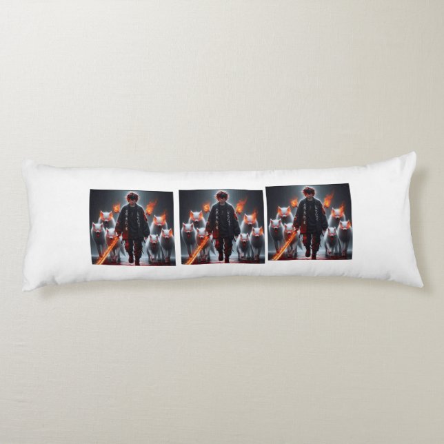 Coussins Longs Oreiller du corps (Dos)