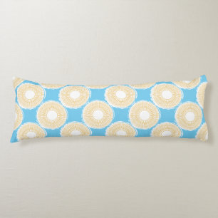 Coussins Longs Oreiller du corps Amalfi Coupe d'été capri butter