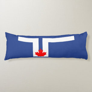 Coussins Longs Oreiller du drapeau de Toronto, Ontario