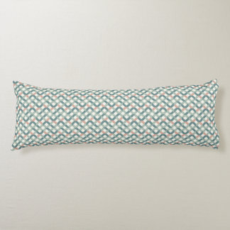 Coussins Longs Oreiller géométrique moderne pour corps