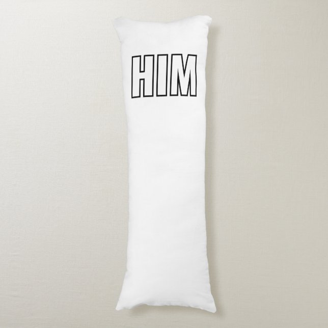 Coussins Longs Oreiller mon corps de personne (Devant (Vertical))