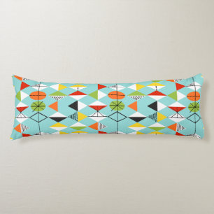 Coussins Longs Oreiller Motif Arlequin Retro