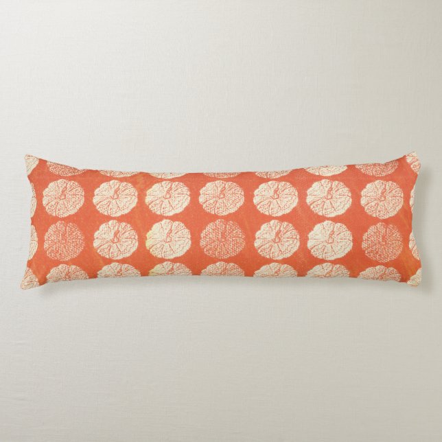 Coussins Longs Oreiller Motif citrouille (Devant)