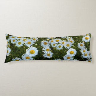Coussins Longs Oreiller pour corps de campagne de marguerite