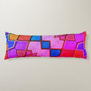 Coussins Longs Oreiller pour corps de Motif de tons multiples