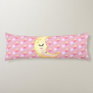 Coussins Longs Oreiller Sleeping Moon, Shooting Stars Body