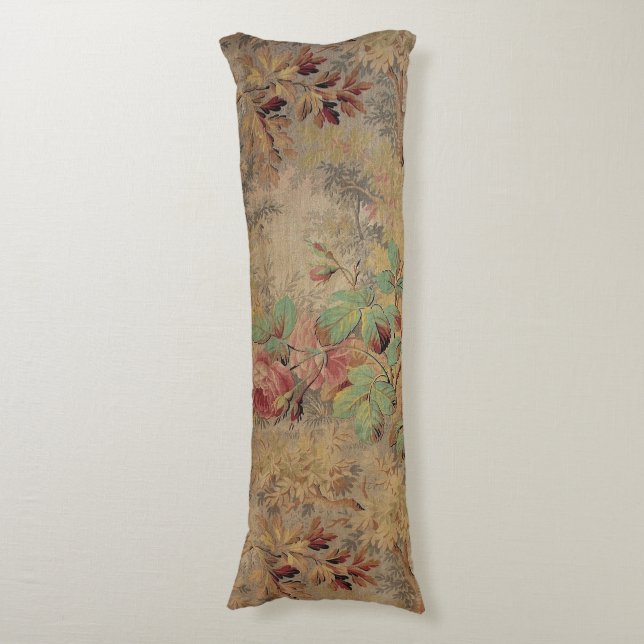 Coussins Longs Oreiller vintage Floral (Devant (Vertical))