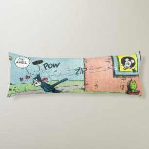 Coussins Longs Oreiller vintage "L'amour est une brique"