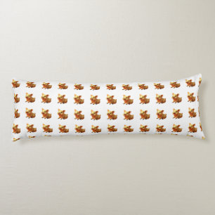 Coussins Longs oreillers de corps de cochon doré