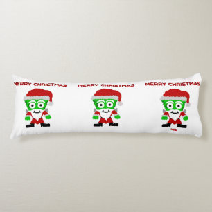 Coussins Longs Oreillers de corps de Père Noël FrankenCheese