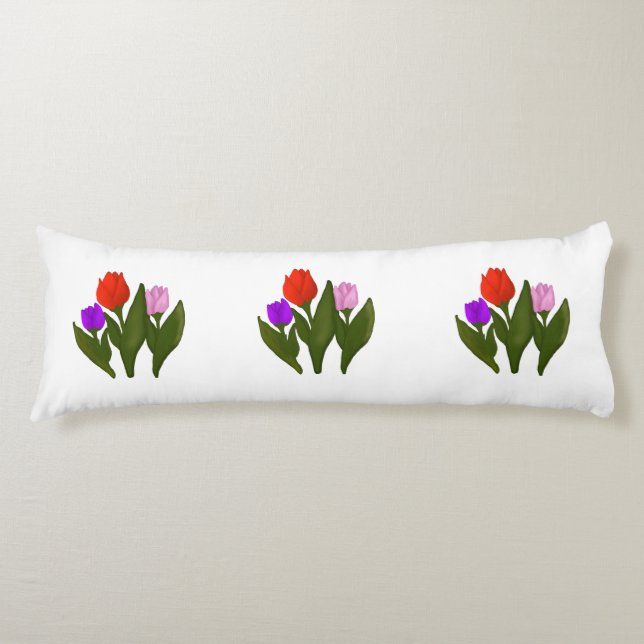 Coussins Longs Oreillers de lit et de corps (Devant)