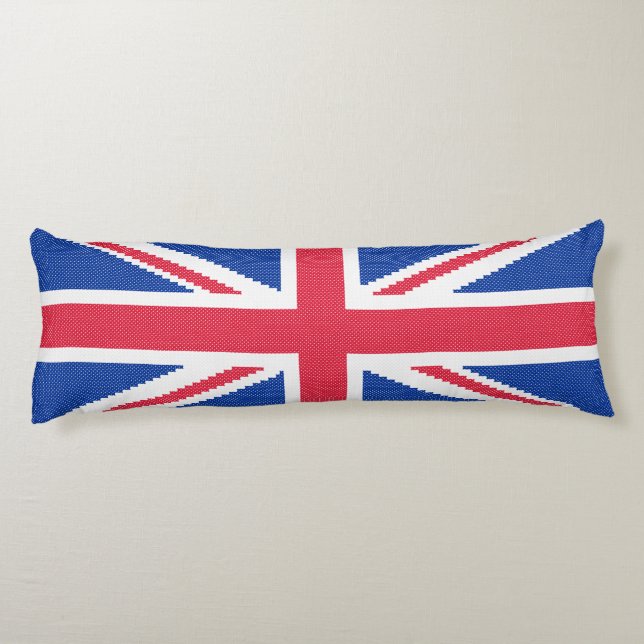 Coussins Longs Original cross-stitch design Union Jack (Dos)