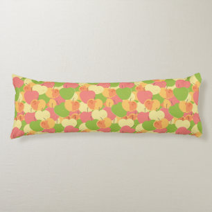 Coussins Longs Ornement avec des pommes