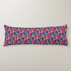 Coussins Longs Paint Splatter