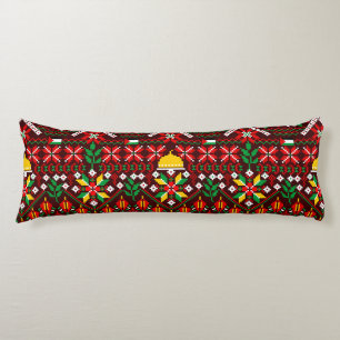 Coussins Longs Palestine Tatreez Broderie traditionnelle