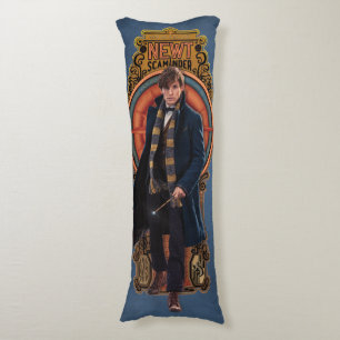 Coussins Longs Panneau Art Nouveau NEWT SCAMANDER™ Walking