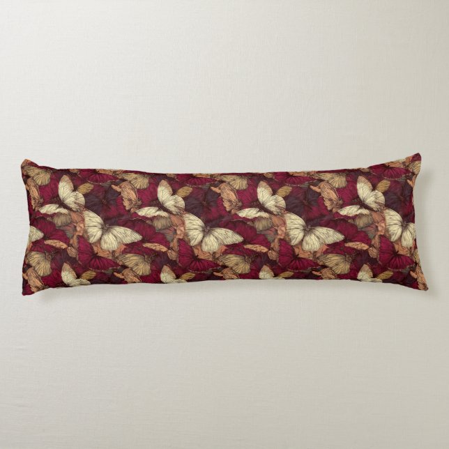Coussins Longs Papier Camo Maison Jardin Ameublement Romantique C (Dos)