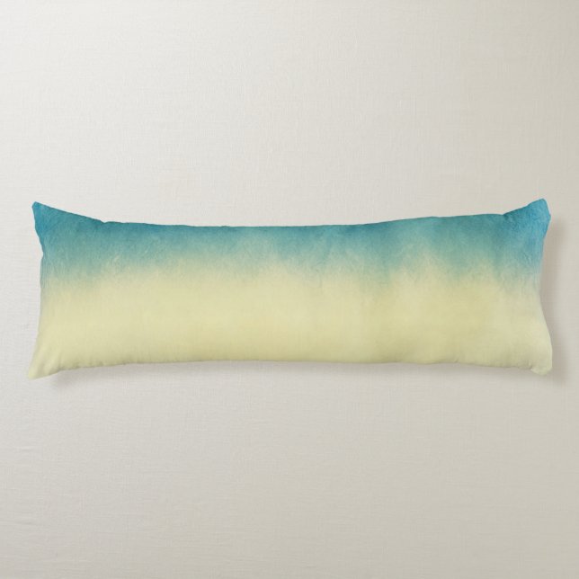 Coussins Longs Papier d'aquarelle de texture de fond (Devant)