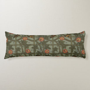 Coussins Longs Papier peint en treillis de William Morris