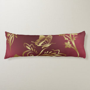 Coussins Longs Papillon d'or