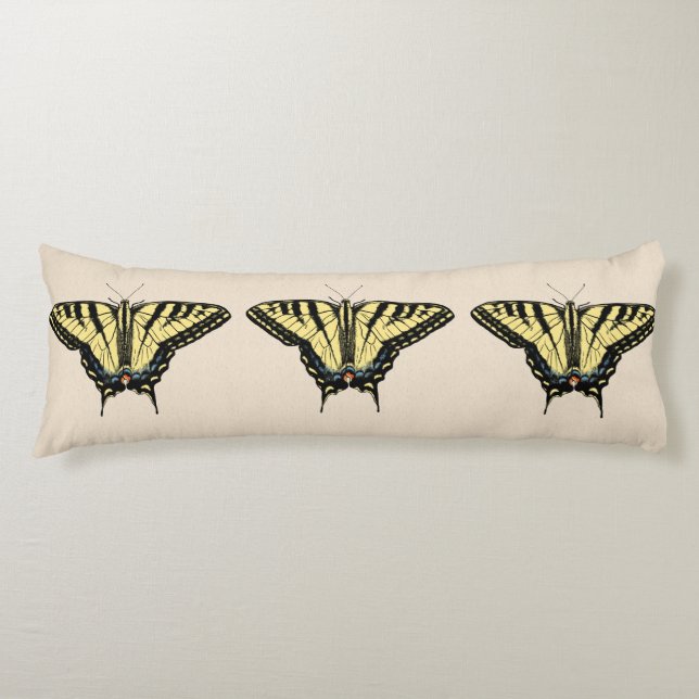 Coussins Longs Papillon Southwestern jaune Swallowtail (Devant)