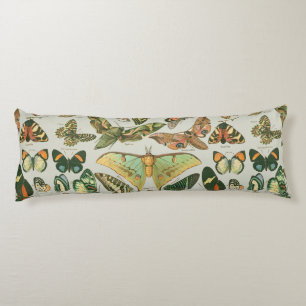 Coussins Longs Papillon Vintage Papillons d'antiquités Motif