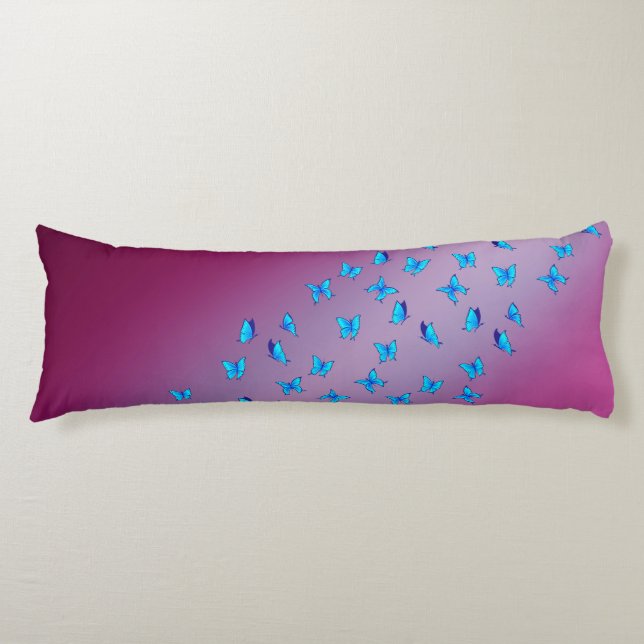 Coussins Longs Papillons enchantés (Devant)