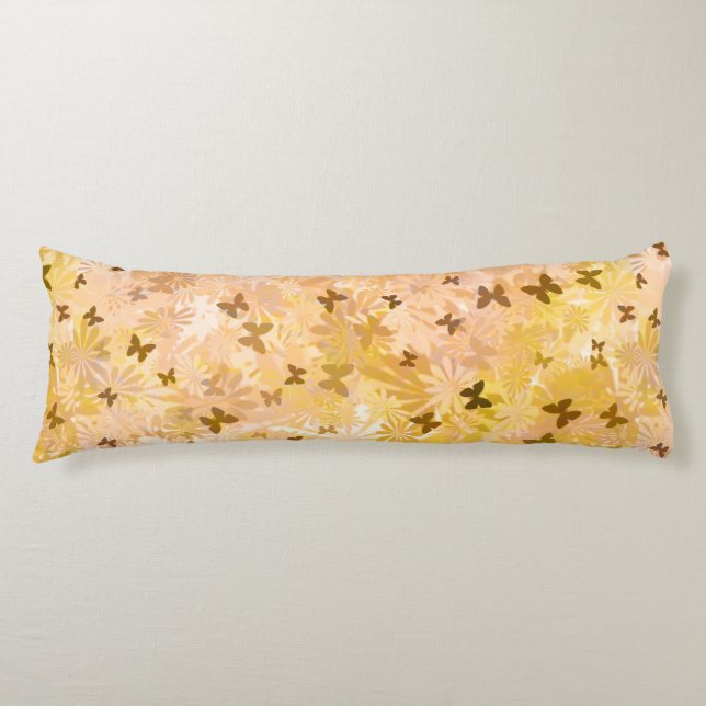 Coussins Longs Papillons et marguerites par Shirley Taylor (Devant)
