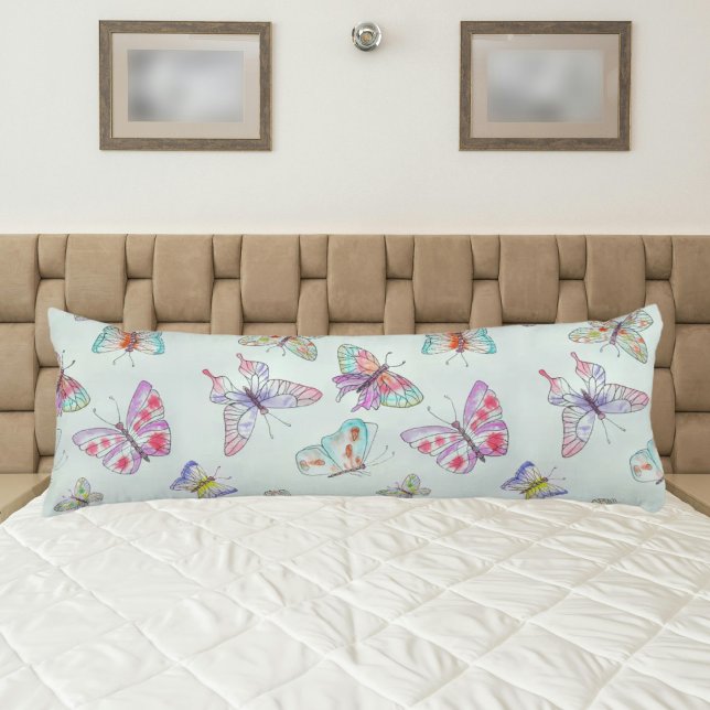 Coussins Longs Papillons mignons (Créateur téléchargé)