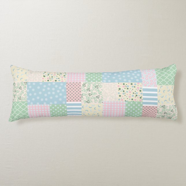 Coussins Longs Patchwork (Devant)