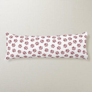 Coussins Longs Patrouilles de Doodle, Paws de Chien, Paws De Bour