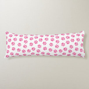 Coussins Longs Patrouilles De Doodle, Paws De Chien, Paws Roses