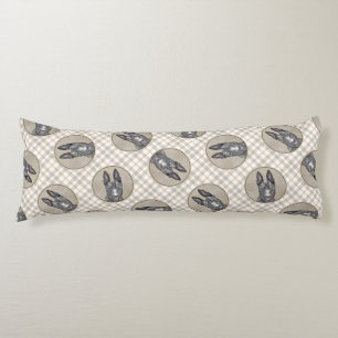 Coussins Longs Peinture de berger hollandais mignonne Art de chie