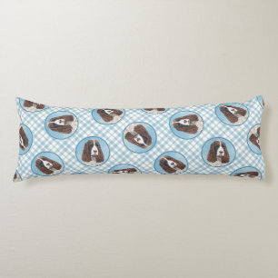 Coussins Longs Peinture espagnole Springer anglaise Peinture orig