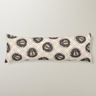 Coussins Longs Peinture tibétaine Mastiff art de chien animal de