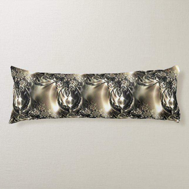 Coussins Longs Perles dorées (Devant)