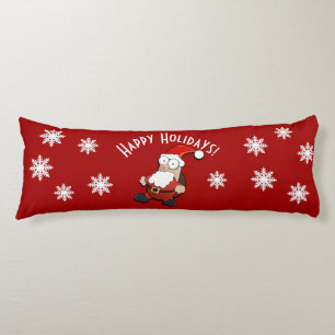 Coussins Longs Personnalisation de Père Noël surprenante