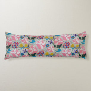 Coussins Longs Pétunia et fleurs d'été